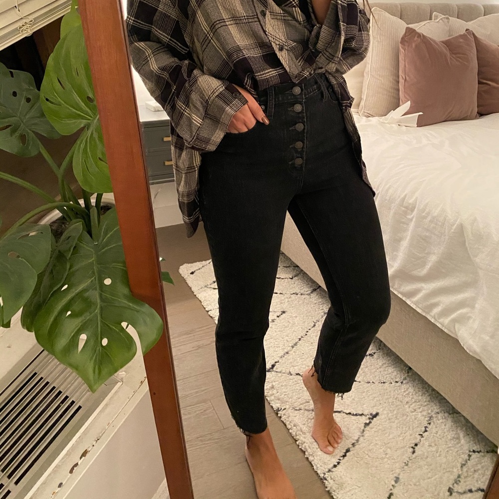 Abercrombie mom jeans